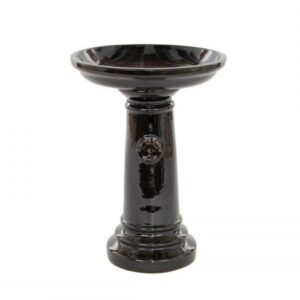 Heritage Bird Bath Black