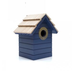 HB Dark Blue Beach Hut Nest Box