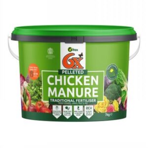 Vitax 6X Pelleted Chicken Manure 7Kg