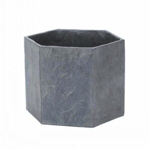 Apta Slate Grey Hexagon