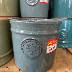 Mims Blossom Orchard Cylinder Blue/grey 19cm